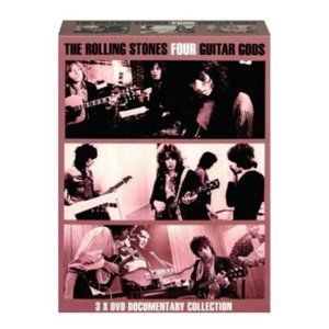 The Rolling Stones Four Guitar Gods 3-DVD ~ Documentary Collection ~ New/Sealed!